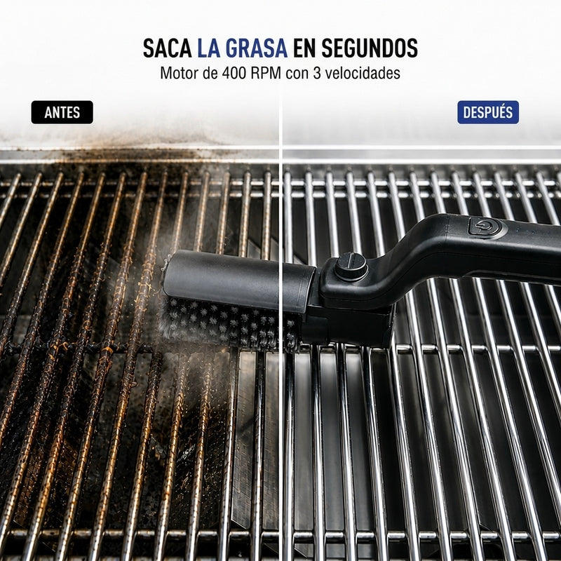 Cepillo Eléctrico para Parrilla NITIDA Grill foto 2